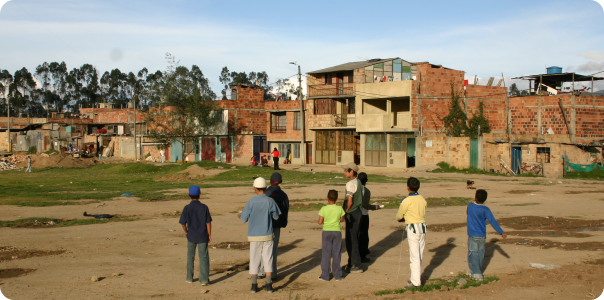 Acogida niños calle Colombia